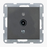 Imagine Priză TV finală mecanism Karre Plus fumuriu Panasonic