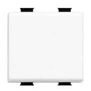 Imagine Întrerupător cap cruce 16A 2M alb Matix AM5012/2