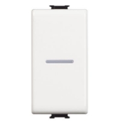 Imagine Intrerupator cap scara axial 10A 1M alb AM5053N 