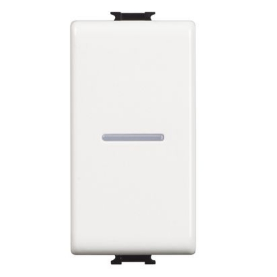 Imagine Intrerupator cap scara axial 10A 1M alb AM5053N 