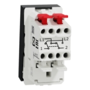 Imagine Intrerupator cruce 10A 1m antracit NOUA UNICA Schneider Electric