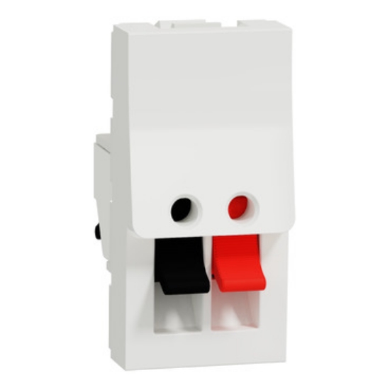 Imagine Priză difuzoare 1M alb Noua Unica Schneider Electric