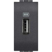 Imagine Priză încărcător USB 1100mA antracit L4285C1