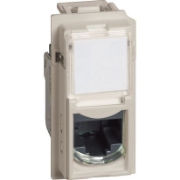 Imagine Priză RJ45 fără unelte UTP Cat5E Nisip Living Now KM4279C5E