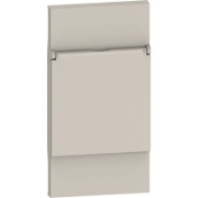 Imagine Placă adecvată pentru prize standard german 2 module Bticino Living Now KM04P, nisip