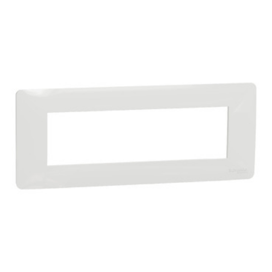 Imagine Ramă decorativă Schneider Electric Unica Studio 7 module, albă NU210718