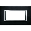 Imagine Placă decorativă 4 module Axolute antracit satinat HA4804XS