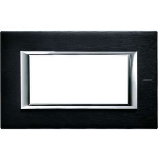 Imagine Placă decorativă 4 module Axolute antracit satinat