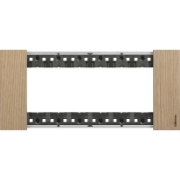 Imagine Ramă 6 module stejar LIVING NOW Bticino KA4806LM