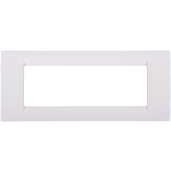 Imagine Rama decor Gewiss System Virna GW22106 6 module albă