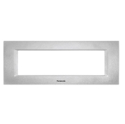 Imagine Rama decorativă modulară Panasonic 7M alb metalic