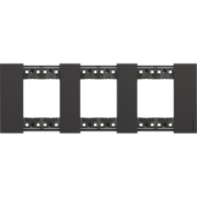 Imagine Rama ornament Bticino Living Now 2+2+2 Neagră