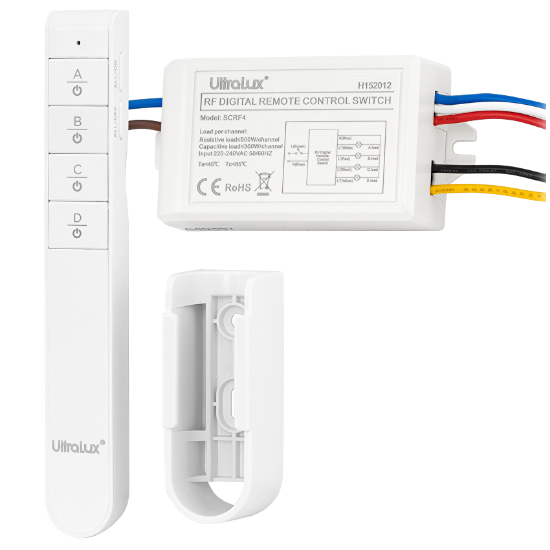 Imagine Telecomandă cu funcție de întrerupător RF, 4 canale, 220V