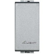 Imagine Tastă falsă modulară 1M argintiu Light Tech NT4950