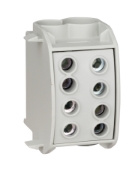 Imagine Clema de derivație izolată Schrack Technik IKA26310, cablu Cu-Al, 70mmp, 1P, gri