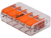 Imagine Conector WAGO RAPID DOZA CU PÂRGHIE 5 INTRĂRI 32A 4MM²