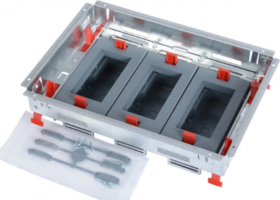 Imagine Doza pardoseală metalică tip standard 12M suport aparataj orizontal