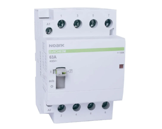 Imagine Contactor modular cu comutare manuală 63A 220-240V AC 2NO+2NC 111697