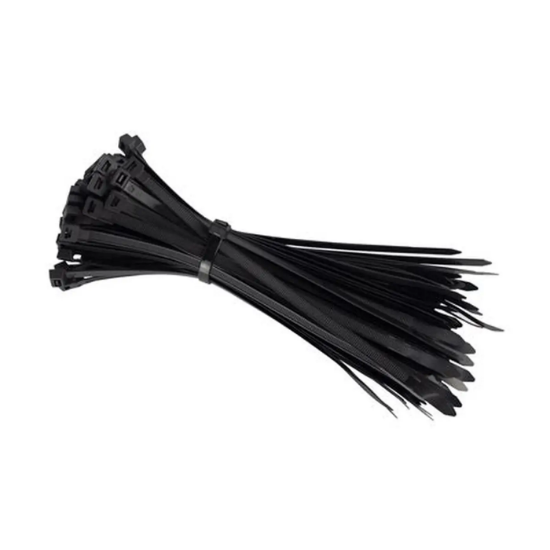 Imagine Legături de cablu din nylon 4,8 x 430 mm negre