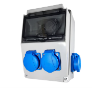 Imagine Tablou organizare șantier 4L IP44 echipat M2X16-F