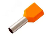 Imagine Pin terminal izolat portocaliu pentru cablu 4mm²