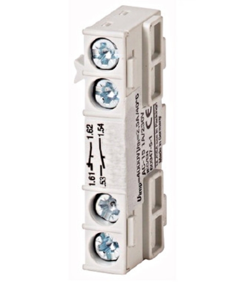 Imagine Bloc frontal de contacte auxiliare 1ND+1NI pentru BE5/BE6