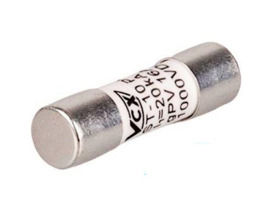Imagine Siguranță fuzibilă cilindrică 10x38mm 10A 1000VDC 88-8100