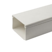 Imagine Canal cablu 12 x 12 mm, 2 m, alb, PVC ignifugat