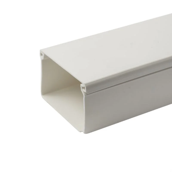 Imagine Canal cablu PVC alb cu bandă adezivă 25x16mm, 2m