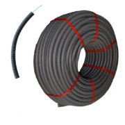 Imagine Tub flexibil HDPE 750N cu fir de tragere GRI 20mm/100m, PRIMA PLUS