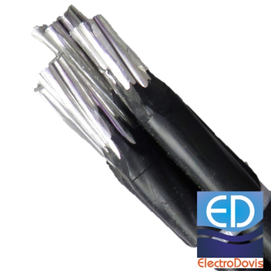 Imagine Cablu aerian autoportant NFA2X 50 OL-AL + 3x50 AL din aluminiu