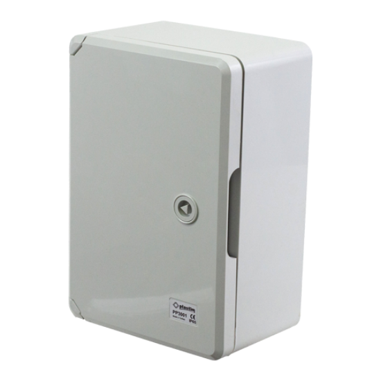 Imagine Tablou electric HB-ABS 30x40x17 cm, ușă gri, IP67, IK08, Plastim Vision