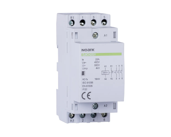 Imagine Contactor modular cu comutare manuală 20A 220-240V AC 2NO Ex9CH20M 20 230V 111630