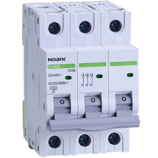 Imagine Siguranță automată Ex9BS 3P C 63A 4.5kA