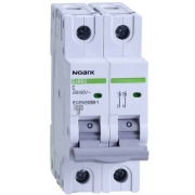 Imagine Siguranță automată modulară Noark 2P 10A Ex9BS