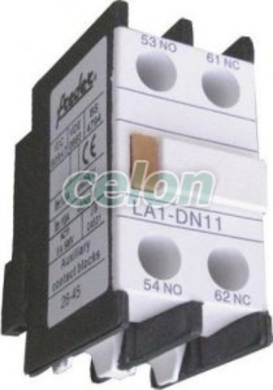 Imagine Bloc frontal de contacte auxiliare 1ND+1NI pentru BE5/BE6 02-454