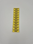 Imagine Sticker 380V Set 10buc 25X5CM