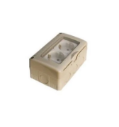 Imagine Priză dublă PT cu CP HYDRO HZ34848