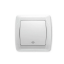 Imagine Întrerupător cap cruce alb, 10A, Carmen