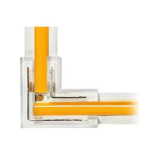 Imagine Conector curbat pentru bandă LED 8mm monocolor 30-54