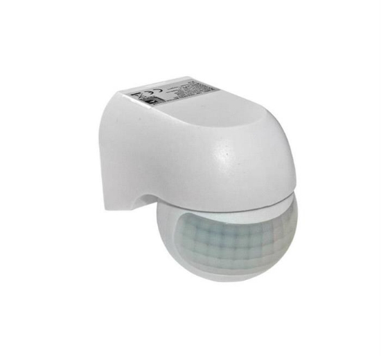 Imagine Senzor de mișcare 180° aplicat alb 2000 W IP44 Lumen