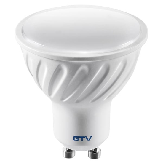 Imagine Bec LED GTV GU10 6W, lumină rece 6400K