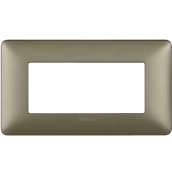 Imagine Ramă ornament BTicino Matix 4 module titan AM4804MTA