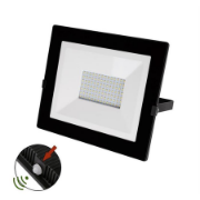 Imagine PROIECTOR LED SMD + FOTOCELULA 70W L.ALBA 4000K 230V NEGRU 3-0307011