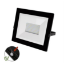 Imagine PROIECTOR LED SMD + FOTOCELULA 70W L.ALBA 4000K 230V NEGRU 3-0307011