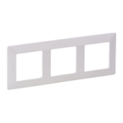 Imagine Rama triplă albă Valena Life pentru prize și întrerupătoare 754003