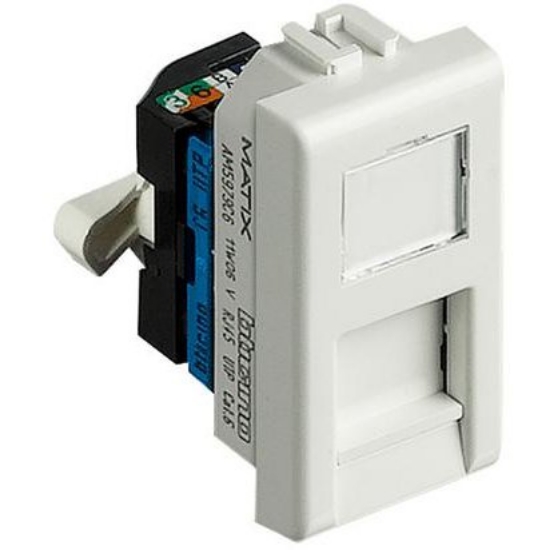 Imagine Priza date RJ45 UTP Cat6 modulara 1m alb AM5979C6