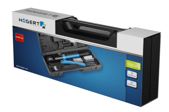 Imagine Presa hidraulica 16-300mm2 Hogert HT1P169