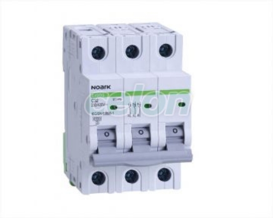 Imagine Siguranță automată Noark 3 poli curba C EX9BS 50A 
