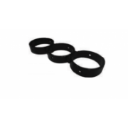 Imagine Inel de legatura dublu 60x60mm negru SV-BI.60.2.N